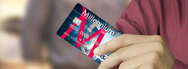 Millennium Visa Konto 360 Debit Card Bank Millennium