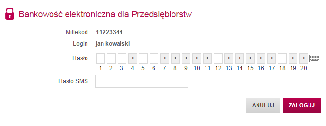 Bankowość elektroniczna dla Przedsiębiorstw