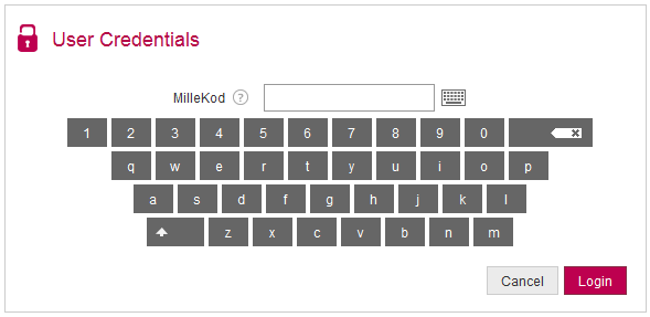 Virtual keyboard