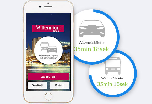 Tickets And Parking Fares In The Mobile Bank Millennium About Mobilet