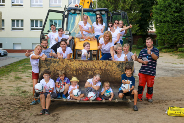 Sports field for school in Lublewo Gdańskie