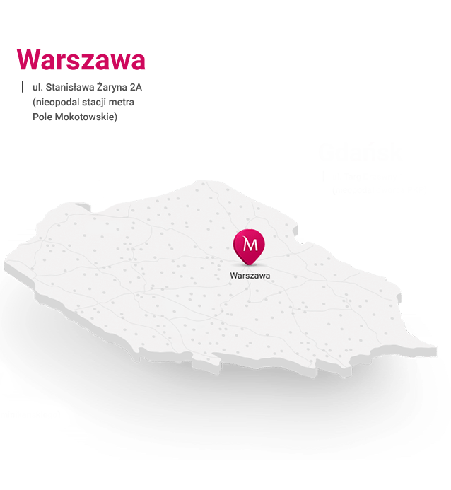 WARSZAWA ul. Stanisława Żaryna 2A (nieopodal stacji metra Pole Mokotowskie)