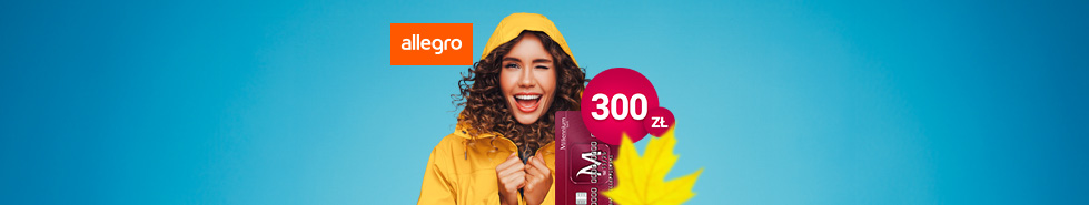 300 zł z kartą kredytową impresja