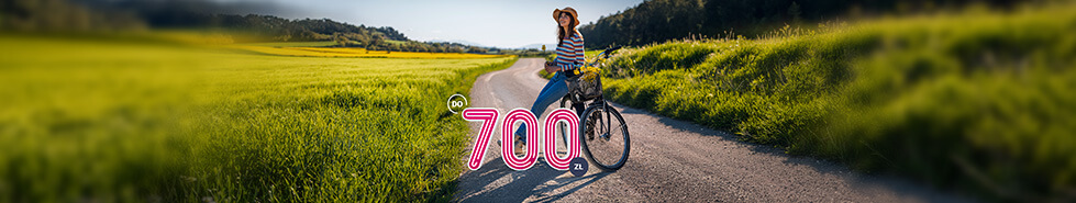 Informacja o promocji konta Millennium 360 - do 700 złotych.